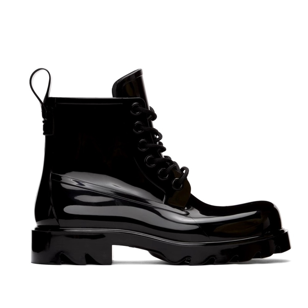 Bottega Veneta Black Stride Ankle Boots Size 40 - Picture 5 of 10
